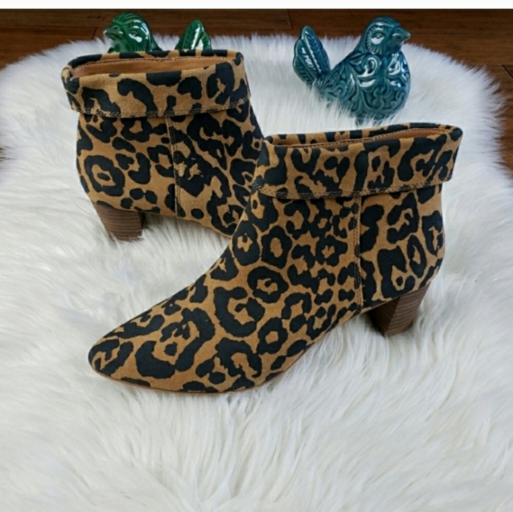 Lucky brand Zaprika suede booties 8.5 - Picture 4 of 9